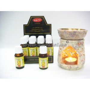 Oleo perfumado Aarti Limão 15ml (pack 12)